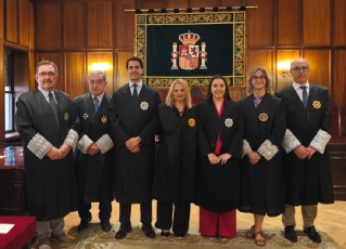 Acto de Juramento de dos nuevos jueces que realizan prácticas en órganos judiciales de Castilla-La Mancha